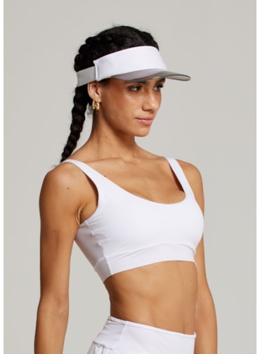 Produto TOP WELNESS BRANCO COM BOJO REMOVÍVEL