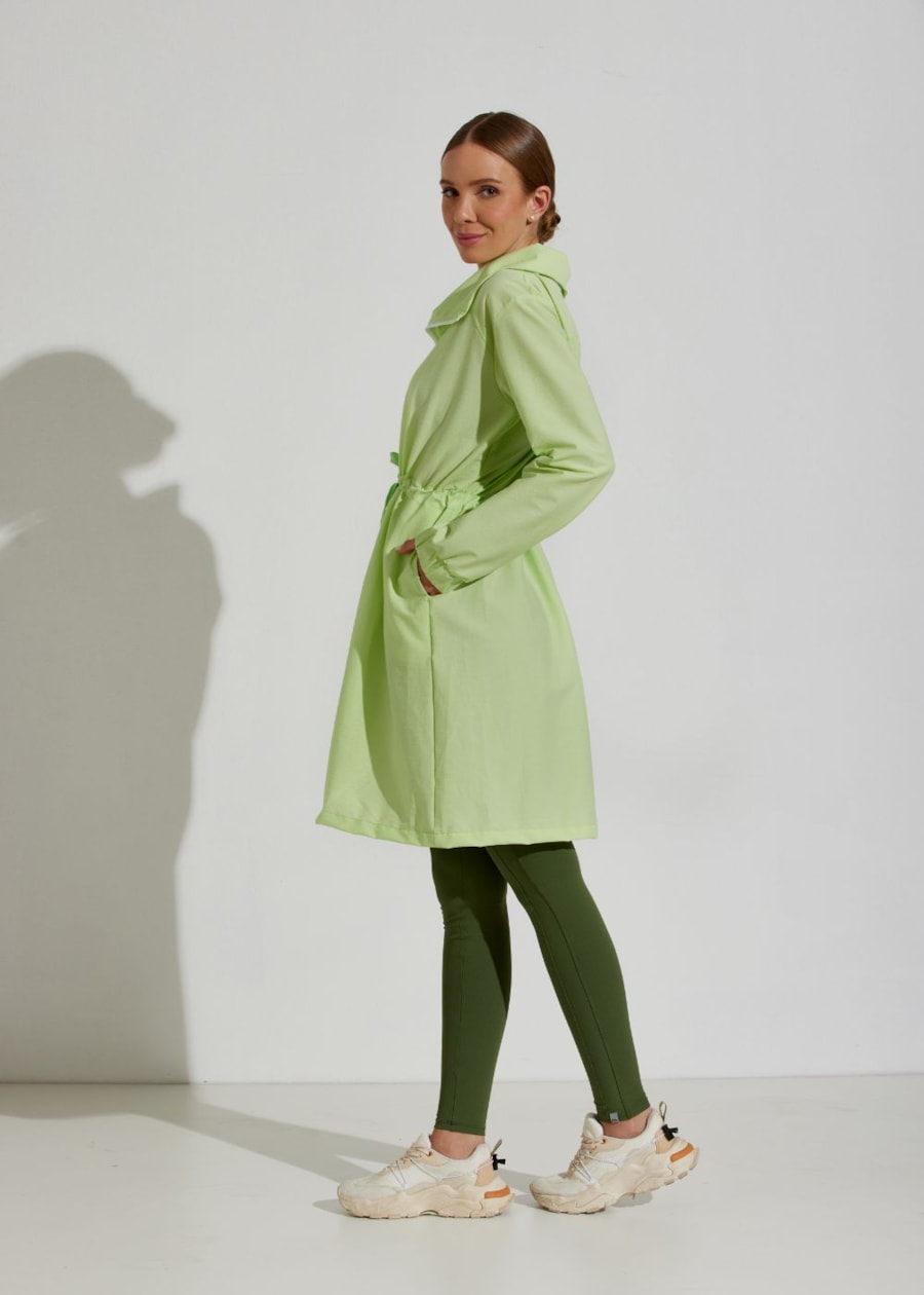 TRENCH COAT BONJOUR GUACAMOLE