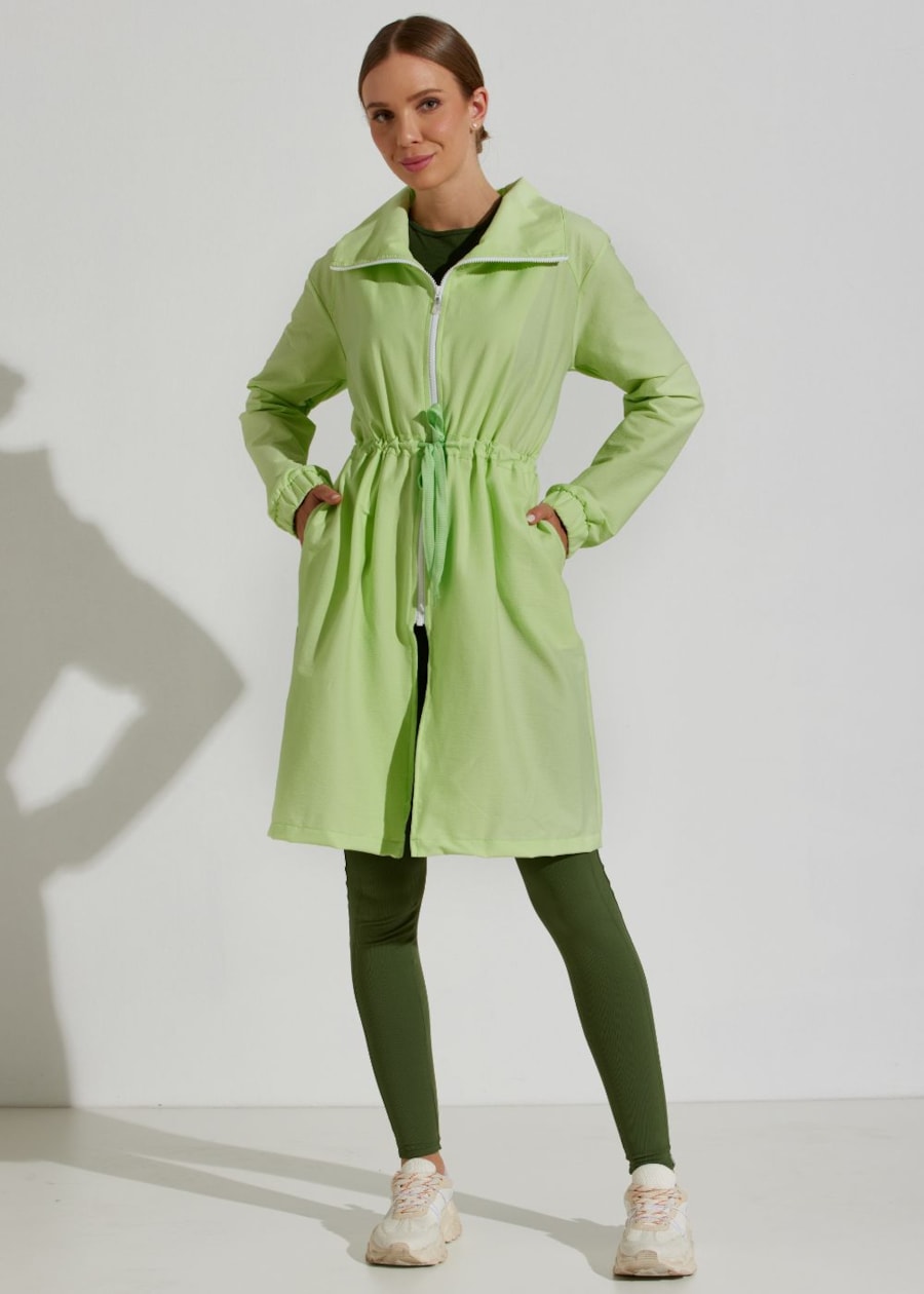 TRENCH COAT BONJOUR GUACAMOLE