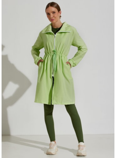 TRENCH COAT BONJOUR GUACAMOLE TRENCH COAT BONJOUR GUACAMOLE