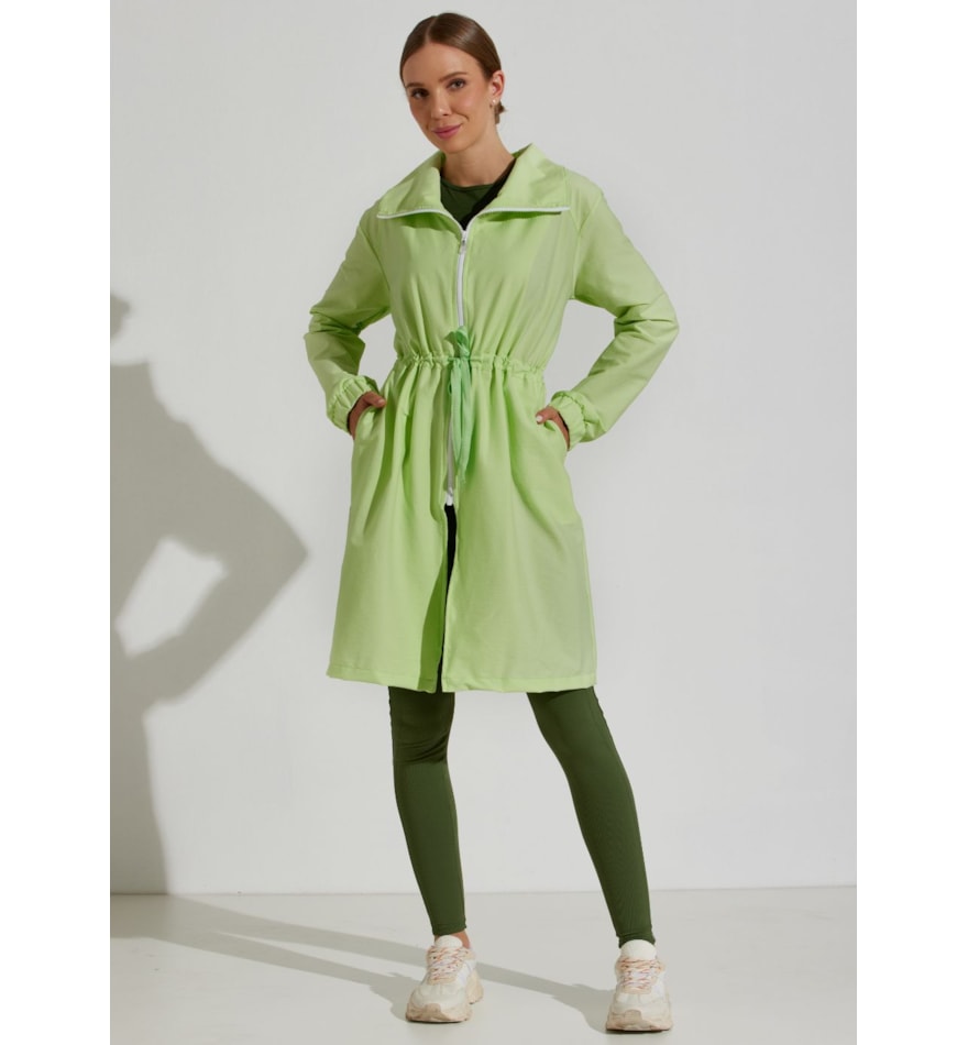 TRENCH COAT BONJOUR GUACAMOLE TRENCH COAT BONJOUR GUACAMOLE