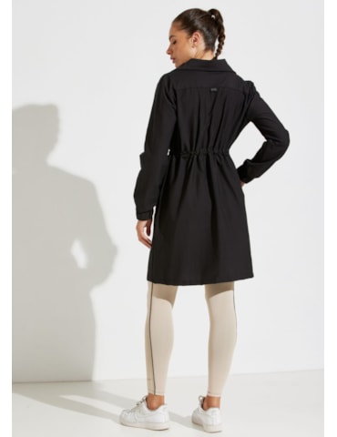 TRENCH COAT BONJOUR PRETO TRENCH COAT BONJOUR PRETO