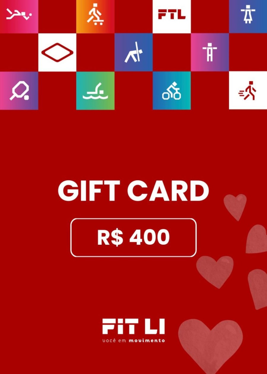 VALE PRESENTE R$ 400,00