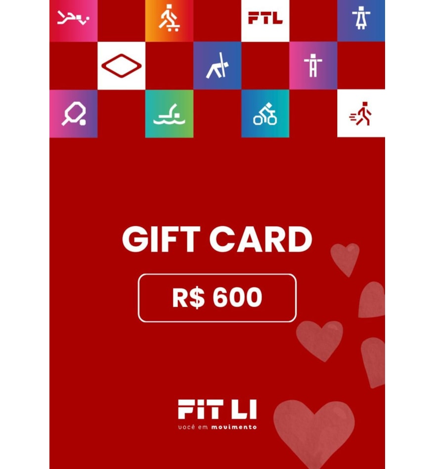 VALE PRESENTE R$ 600,00