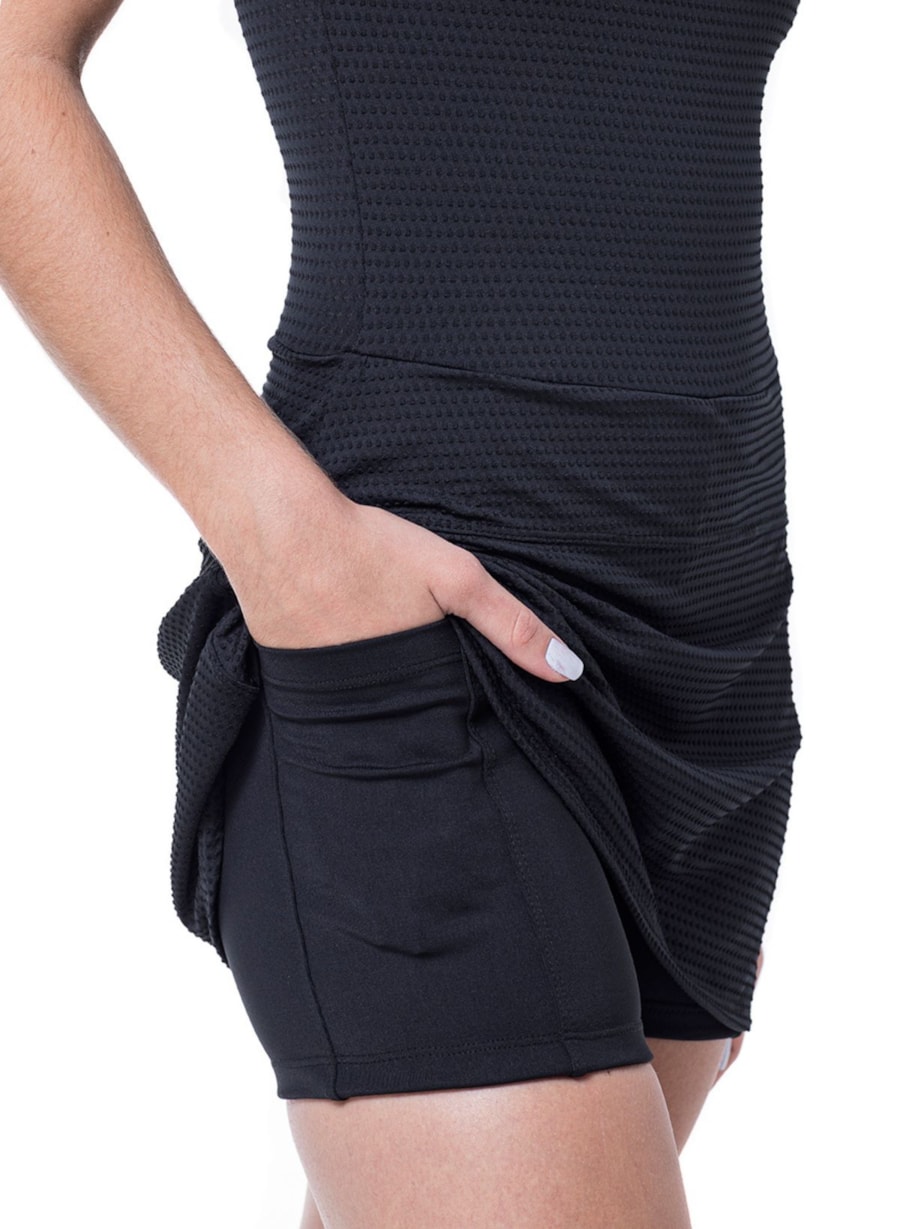 VESTIDO COLLEGE PRETO