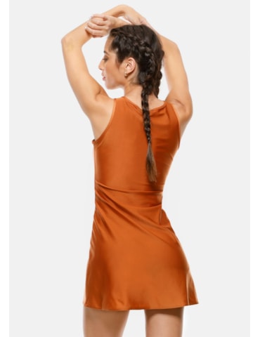 VESTIDO HIT MARROM